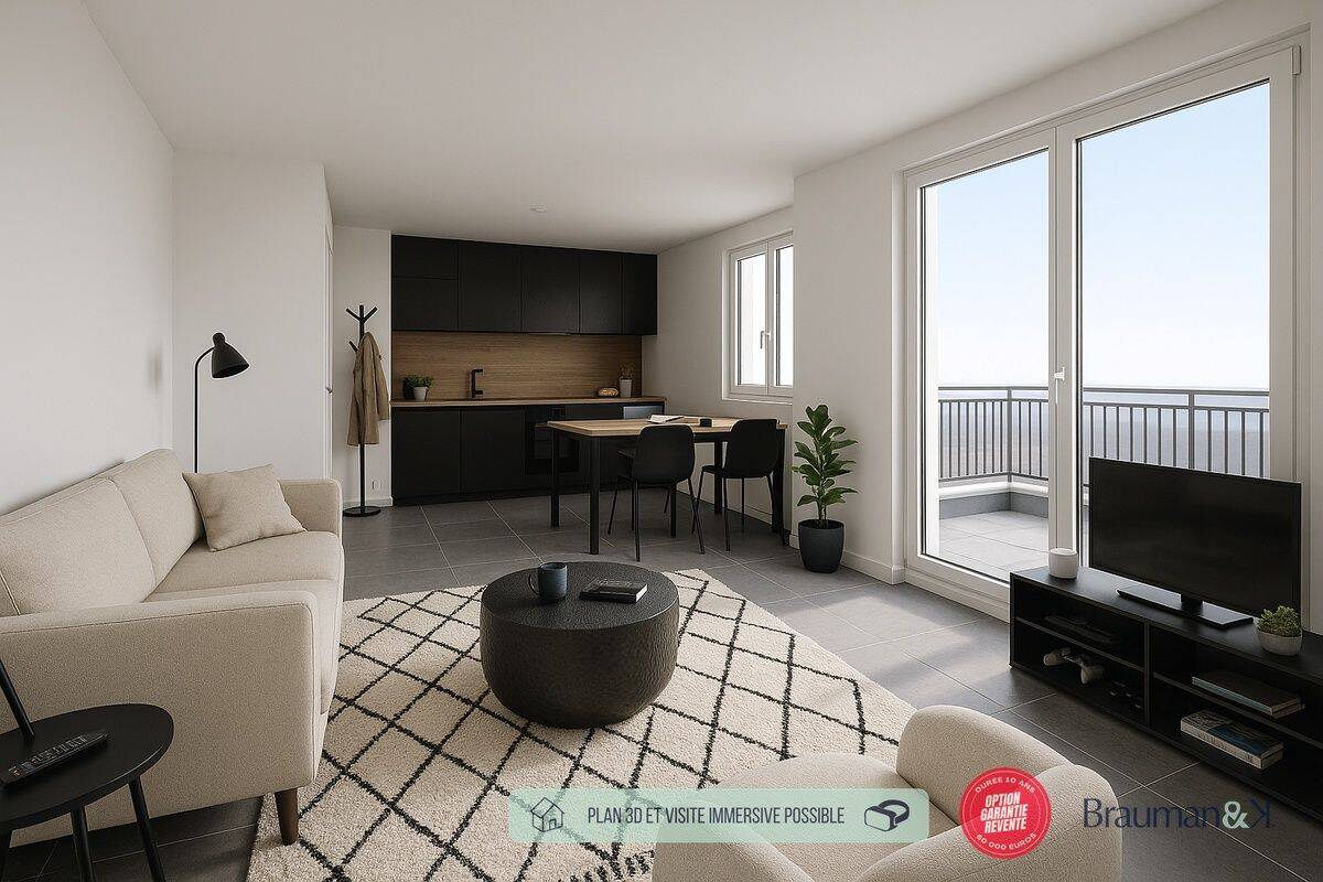 Appartement 3 pièces 51 m² · à Trélazé · 51 m² · 202 209 €