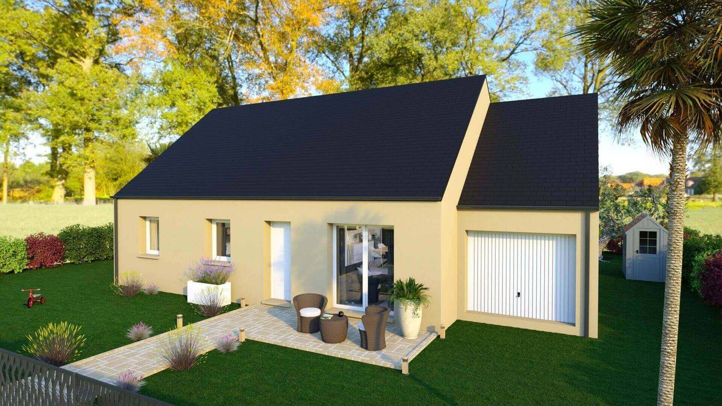 Maison 4 pièces 75 m² · à La Haye-d'Ectot · 75 m² · 188 140 €