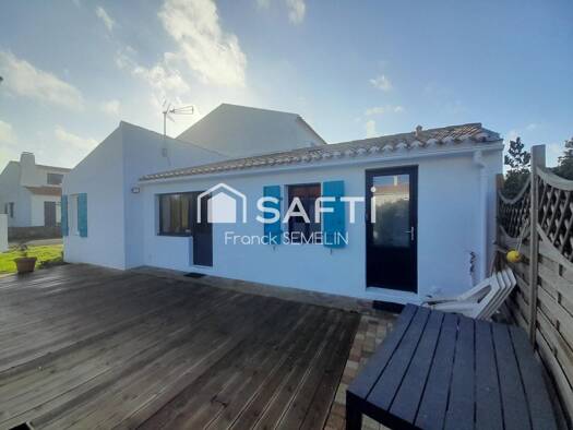 Maison à vendre 351 000 € 3 pièces 1 chambre 38 m² 305 m² de terrain Nord Ouest L'Île-d'Yeu 85350