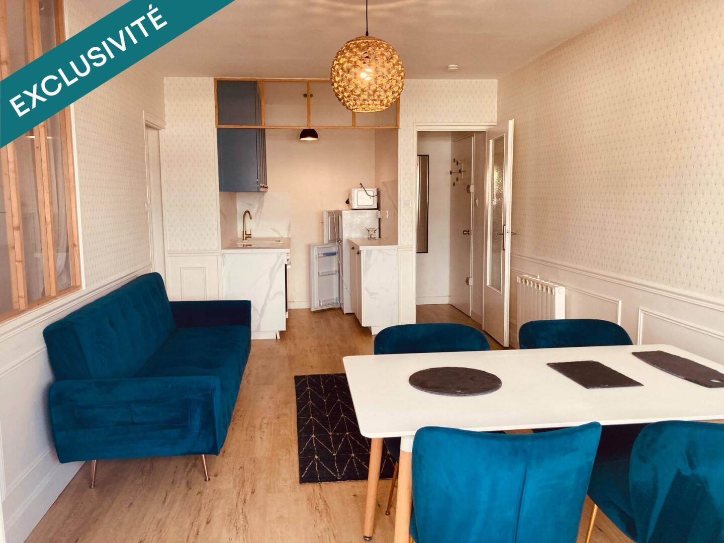 Appartement 2 pièces 35 m² · à Saint-Hilaire-de-Riez · 35 m² · 109 500 €