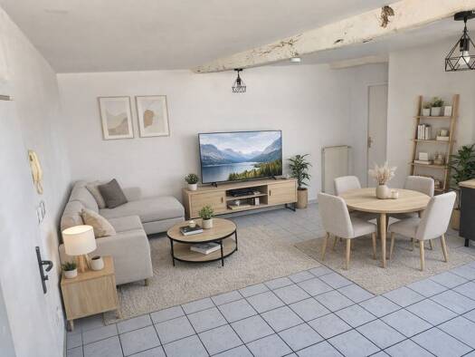 Appartement à vendre 112 000 € 2 pièces 1 chambre 45 m² RDC Saint-Denis-en-Bugey 01500