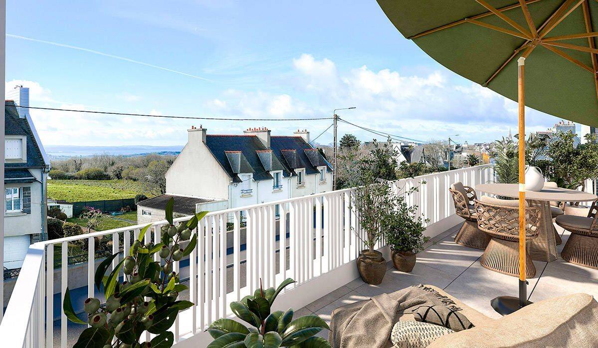Appartement 4 pièces 91 m² · à Plougastel-Daoulas · 91 m² · 430 000 €