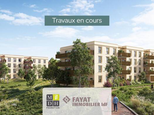 Appartement à vendre - neuf 322 000 € 4 pièces 3 chambres 84,1 m² 2ème étage Centre Est Lieusaint 77127