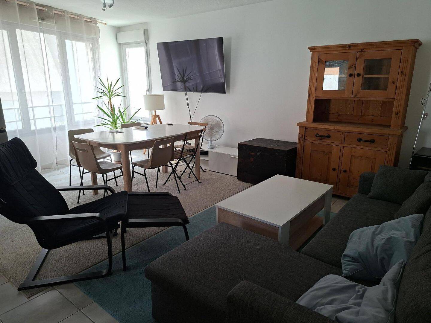 3 pièces 62 m² · à Lyon 7ème Arrondissement · 62,1 m² · 1 150 €
