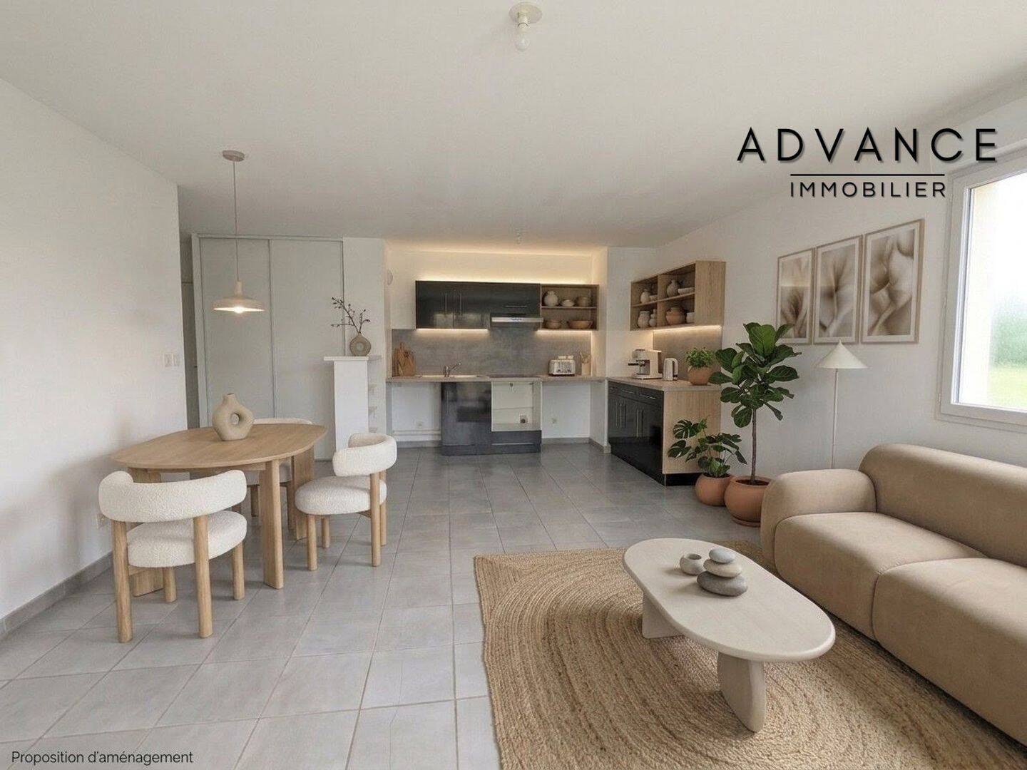Appartement 3 pièces 64 m² · à Aucamville · 63,6 m² · 168 000 €
