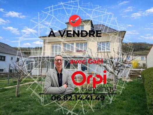 Maison à vendre 264 000 € 5 pièces 3 chambres 128,6 m² 585 m² de terrain Morlange Bel-Air Bertrand Nord Fameck 57290