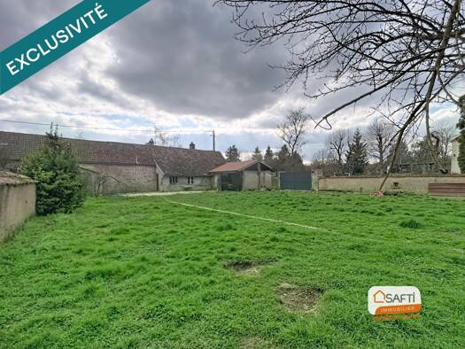 Maison de plain-pied à vendre 129 000 € 3 pièces 2 chambres 80 m² 1 257 m² de terrain Painblanc 21360