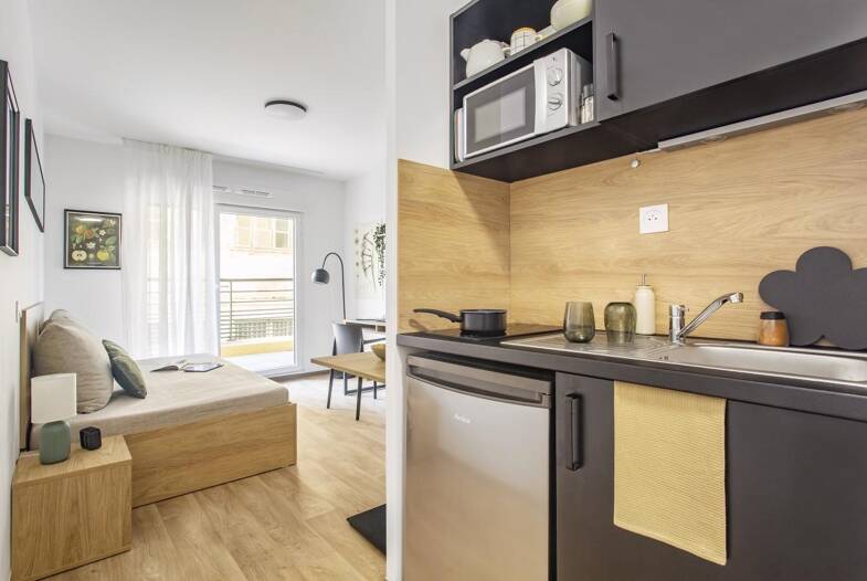 Appartement à louer 635 € 1 pièce 19 m² Place Masséna Nice 06000