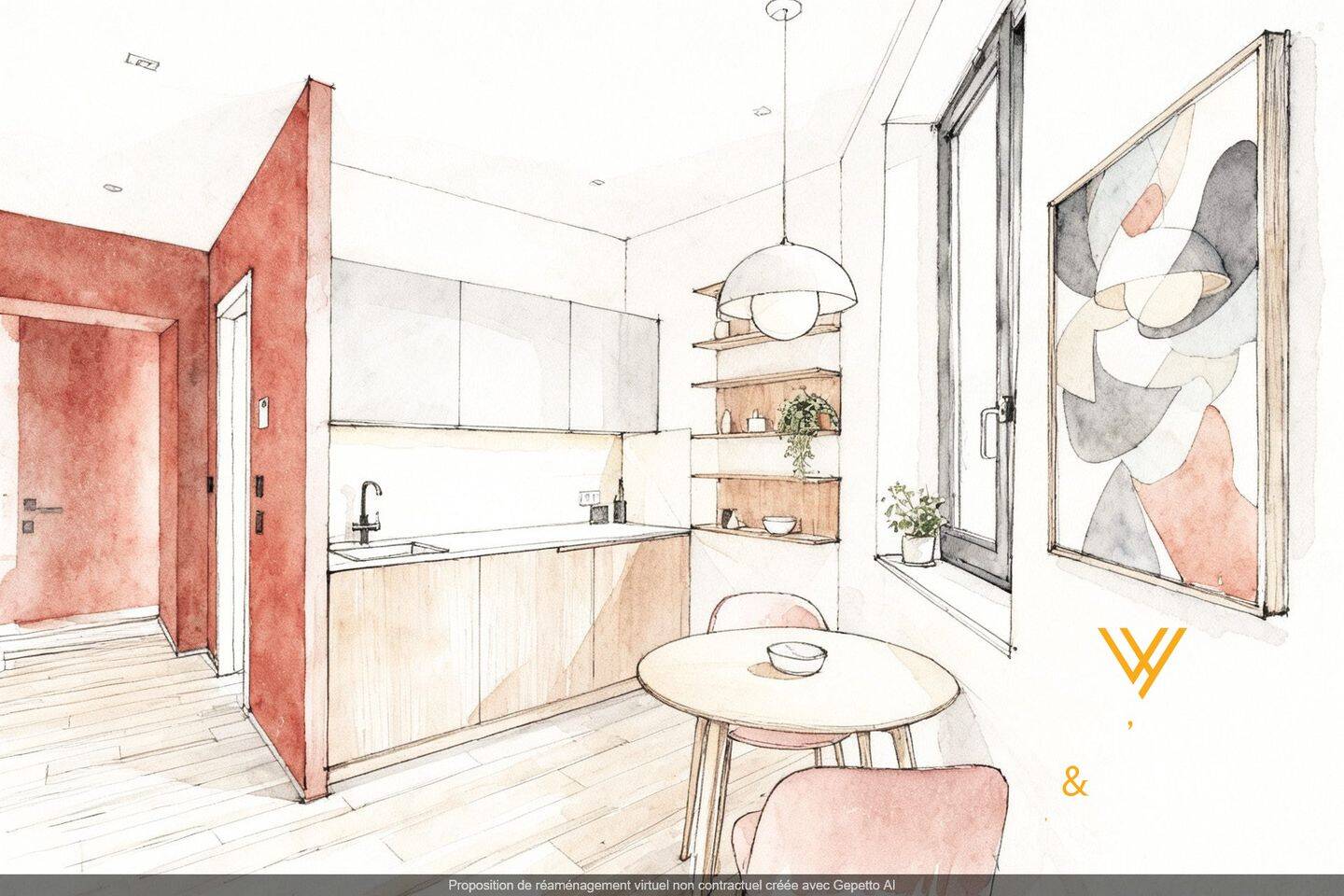 Appartement 1 pièce 17 m² · à Oullins-Pierre-Bénite · 16,6 m² · 120 000 €