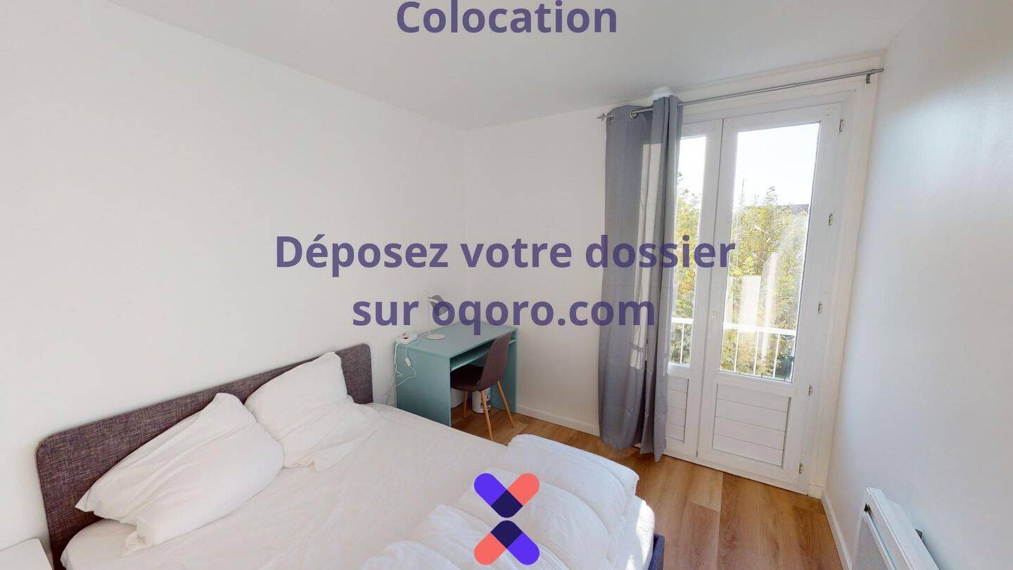 Chambre en colocation appartement meublé — 3