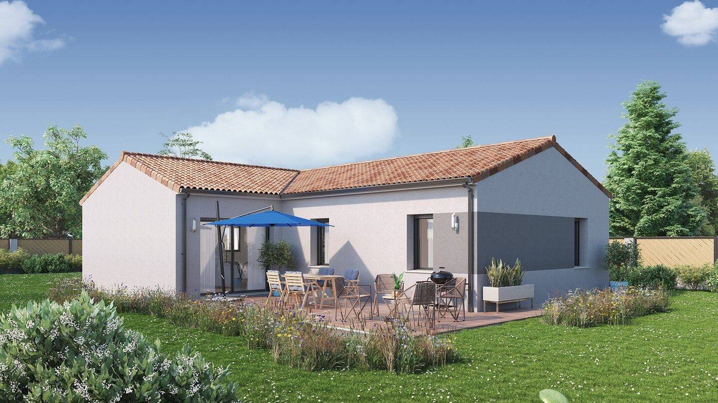 Maison 4 pièces 82 m² · à Sommières-du-Clain · 82 m² · 153 140 €