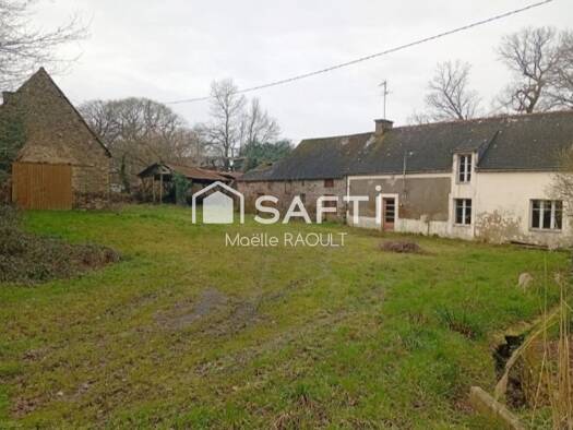 Maison à vendre 100 700 € 2 pièces 1 chambre 125 m² 1 770 m² de terrain Moréac 56500