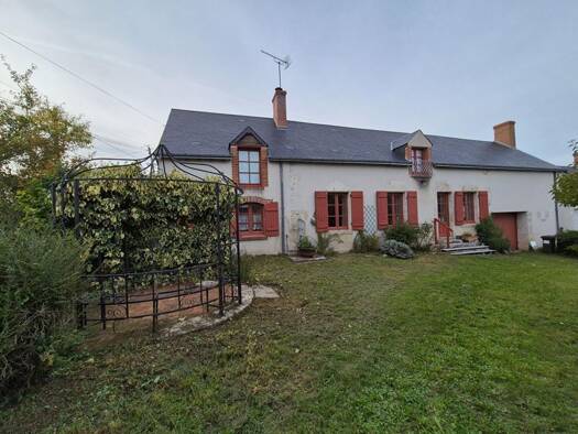 Maison à vendre 179 000 € 6 pièces 4 chambres 120 m² 600 m² de terrain Saint-Lubin-en-Vergonnois 41190