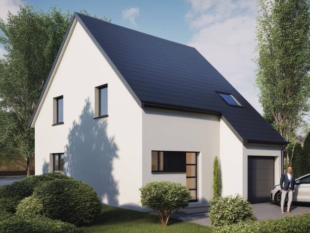 Terrain avec maison neuve à vendre 317 000 € 5 pièces 3 chambres 97 m² 560 m² de terrain Bantzenheim 68490