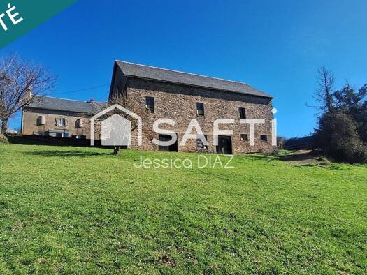 Ferme à vendre 185 000 € 6 pièces 4 chambres 126 m² 34 000 m² de terrain Réquista 12170