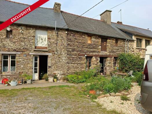 Maison à vendre 94 500 € 4 pièces 1 chambre 202 m² 720 m² de terrain Néant-sur-Yvel 56430