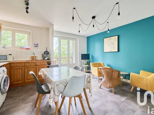 Appartement à vendre 148 500 € 4 pièces 3 chambres 63 m² 4ème étage Abattoirs Dijon 21000