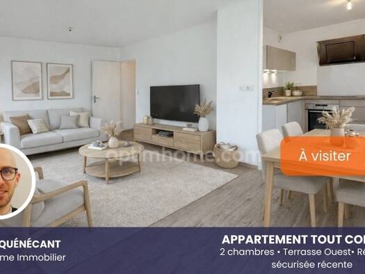 Appartement à vendre 219 500 € 3 pièces 2 chambres 68 m² Étage 2/3 Nord Chantepie 35135