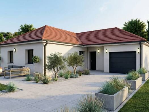 Terrain avec maison neuve à vendre 193 295 € 4 pièces 3 chambres 90 m² 1 090 m² de terrain Escurolles 03110