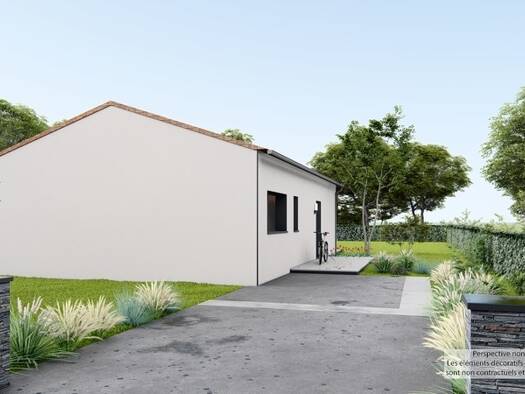 Terrain avec maison neuve à vendre 280 715 € 5 pièces 3 chambres 80 m² 315 m² de terrain Les Coteaux Divatte-sur-Loire 44450