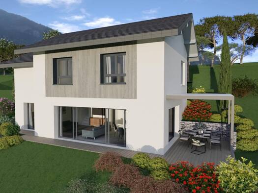 Terrain avec maison neuve à vendre 607 241 € 1 chambre 114 m² Nord Saint-Alban-Leysse 73230