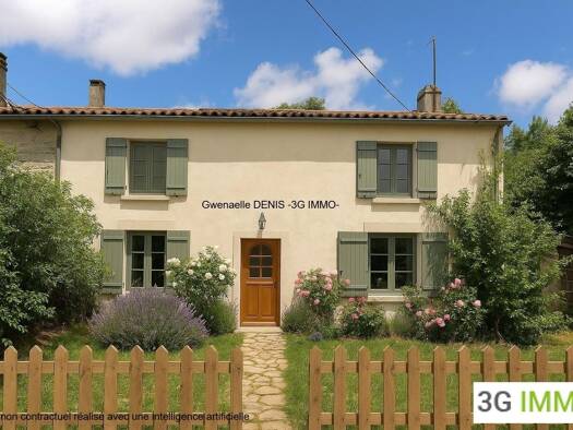 Maison à vendre 30 000 € 3 pièces 2 chambres 67 m² 340 m² de terrain Paizay-Naudouin-Embourie 16240