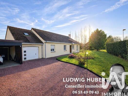 Maison de plain-pied à vendre 230 000 € 5 pièces 4 chambres 100 m² 3 888 m² de terrain Moulins-sur-Orne 61200