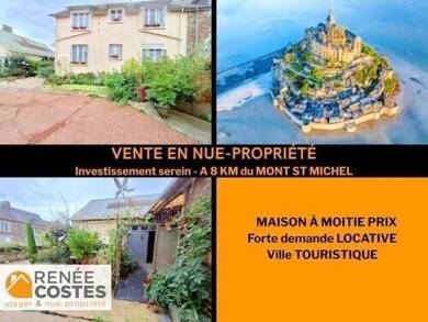 Maison en viager occupé Bouquet 74 968 € 5 pièces 4 chambres 128 m² 421 m² de terrain St James 50240