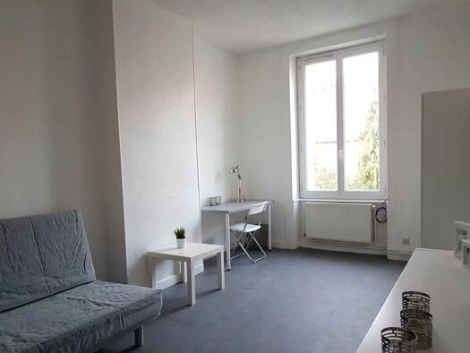 Appartement à louer - logement étudiant 395 € 1 pièce 31 m² 3ème étage Saint-Étienne 42000