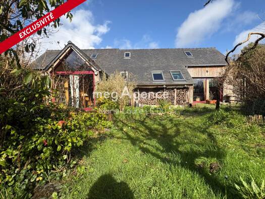 Maison à vendre 116 000 € 3 pièces 2 chambres 71 m² 1 002 m² de terrain La Feuillée 29690
