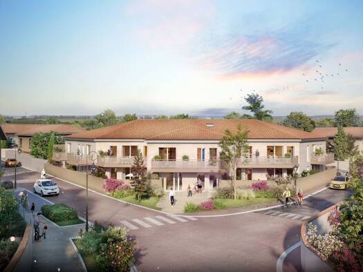 Appartement à vendre - neuf 161 500 € 2 pièces 1 chambre 39,4 m² dès le 31/12/2028 Balan 01360