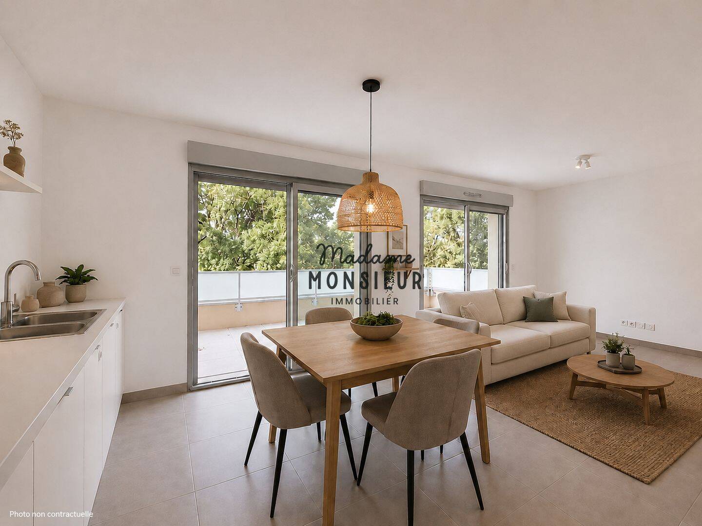 Appartement 3 pièces 55 m² · à L'Isle-d'Abeau · 54,7 m² · 244 000 €