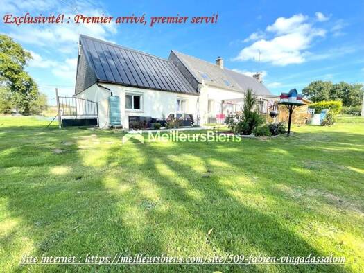 Maison à vendre 279 000 € 8 pièces 3 chambres 133 m² 12 547 m² de terrain Saint-Gilles-les-Bois 22290