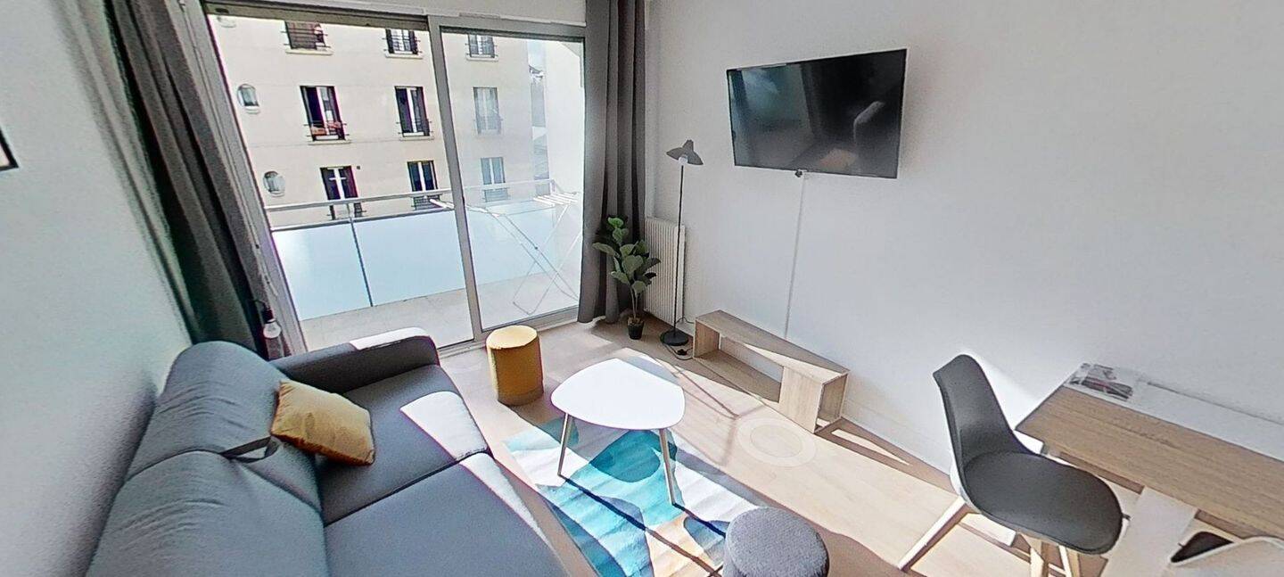 Appartement 1 pièce 19 m² · à Paris 18ème Arrondissement · 19 m² · 900 €/mois