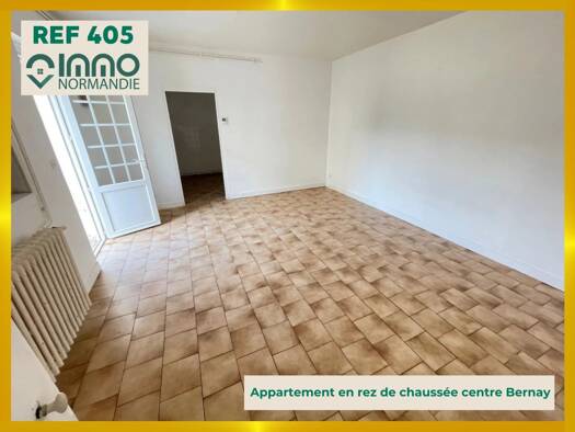 Appartement à louer 530 € 3 pièces 45 m² RDC Centre Ville Bernay 27300