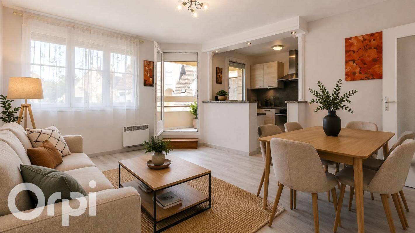 Appartement 3 pièces 63 m² · à Saint-Fargeau-Ponthierry · 62,7 m² · 169 000 €