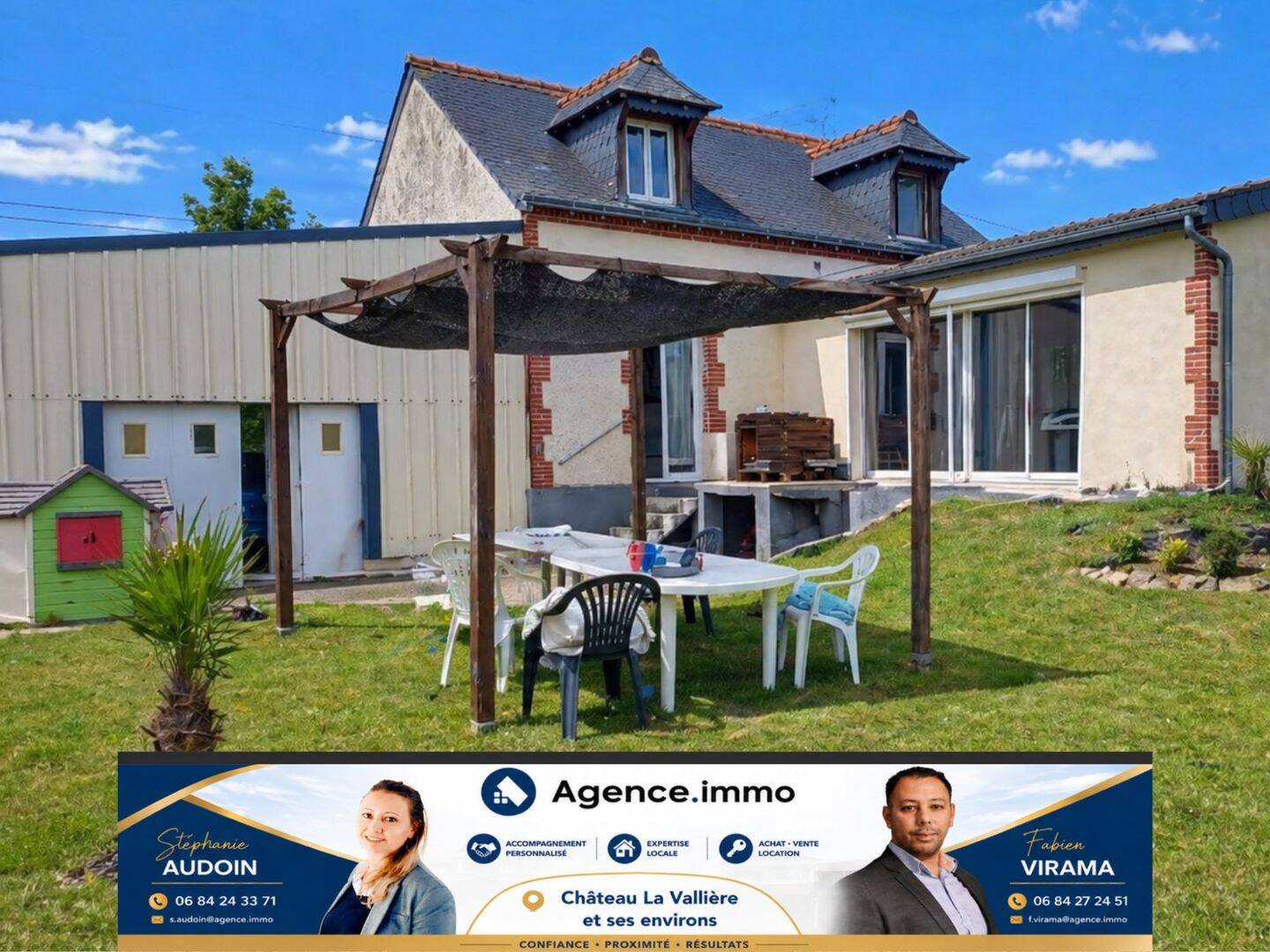 Maison 5 pièces 109 m² · à Pernay · 109,1 m² · 259 000 €