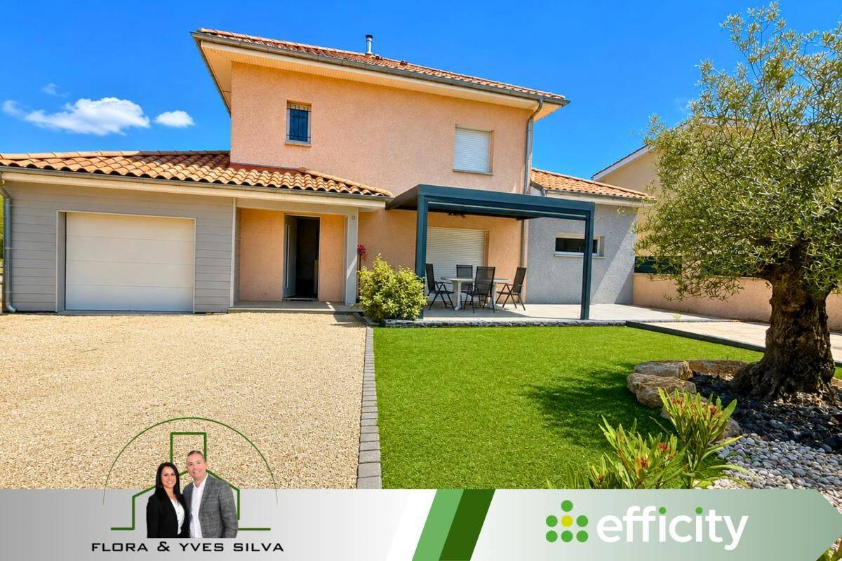 Maison 5 pièces 129 m² · à Chasse-sur-Rhône · 129 m² · 369 900 €