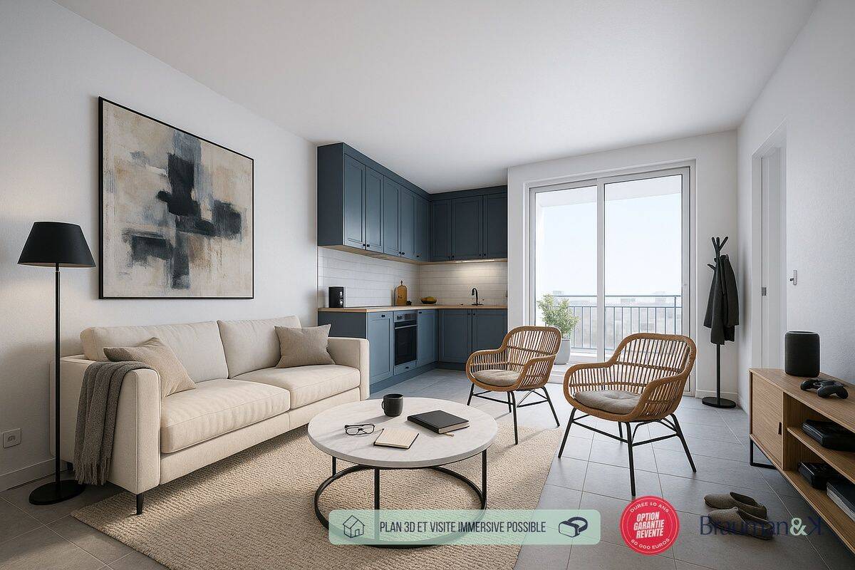 Appartement 3 pièces 70 m² · à Cergy · 70 m² · 312 632 €