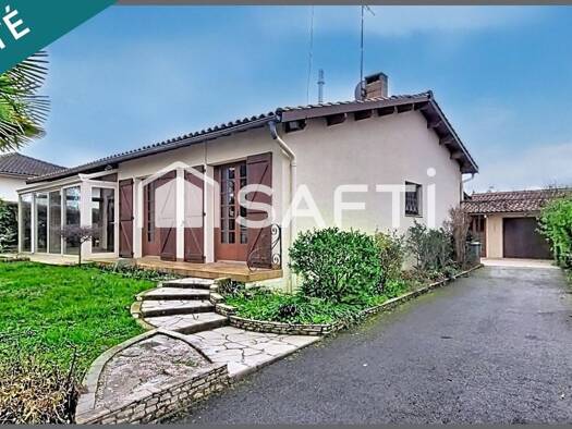 Maison de plain-pied à vendre 223 000 € 6 pièces 3 chambres 142 m² 717 m² de terrain Nord Caussade 82300