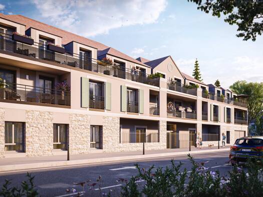 Appartement à vendre - neuf 241 000 € 2 pièces 1 chambre 46,9 m² dès le 31/12/2027 Chanteloup-en-Brie 77600