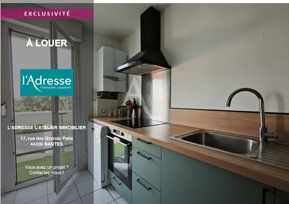 Appartement 3 pièces 67 m² · à Nantes · 67,4 m² · 964 €/mois