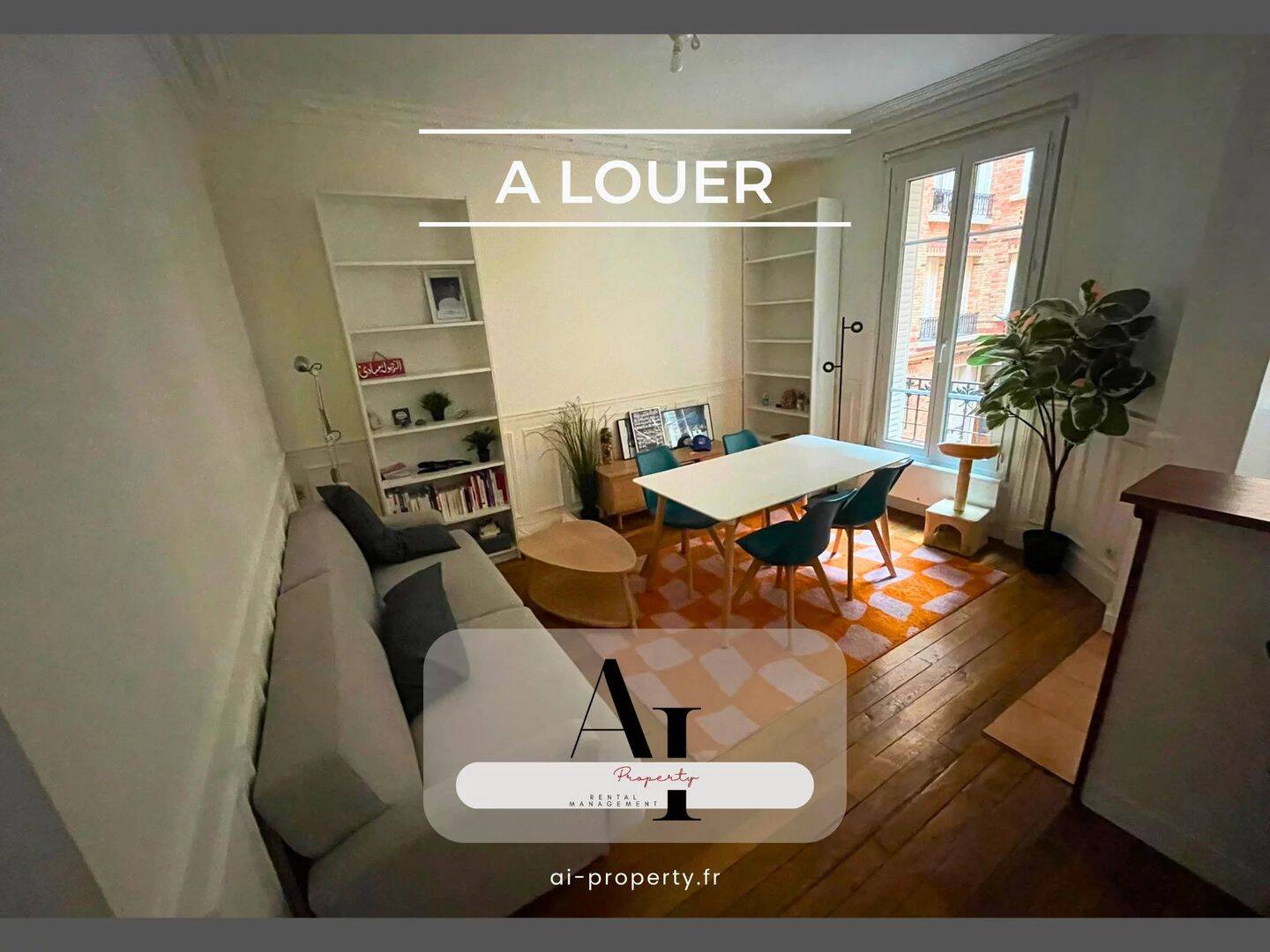 Appartement 2 pièces 36 m² · à Levallois-Perret · 35,6 m² · 1 280 €/mois