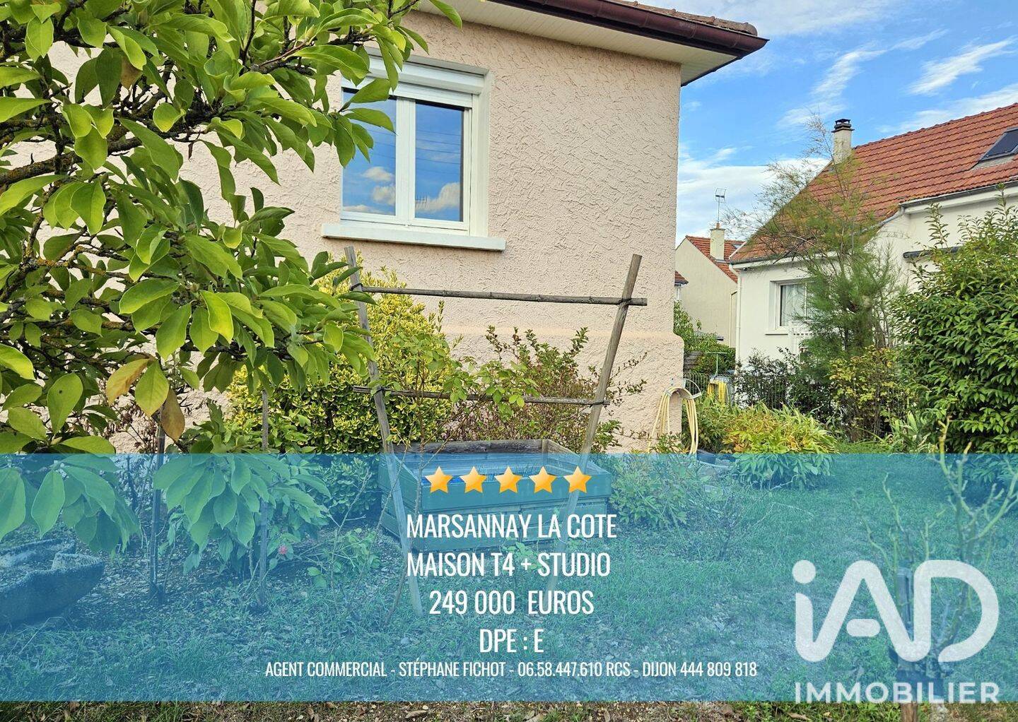 Maison 5 pièces 99 m² · à Marsannay-la-Côte · 98,6 m² · 249 000 €