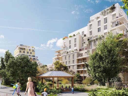 Appartement à vendre - neuf 234 000 € 4 pièces 3 chambres 72,3 m² 1er étage Saint Clément-Jardin des Plantes-Grammont Rouen 76100