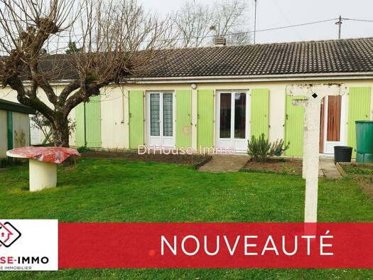 Maison de plain-pied à vendre 158 000 € 4 pièces 3 chambres 97 m² 382 m² de terrain La Catte Bergerac 24100