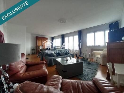 Appartement à vendre 124 000 € 3 pièces 2 chambres 107 m² 4ème étage L'Omelon-La Belle Étoile Châteauroux 36000