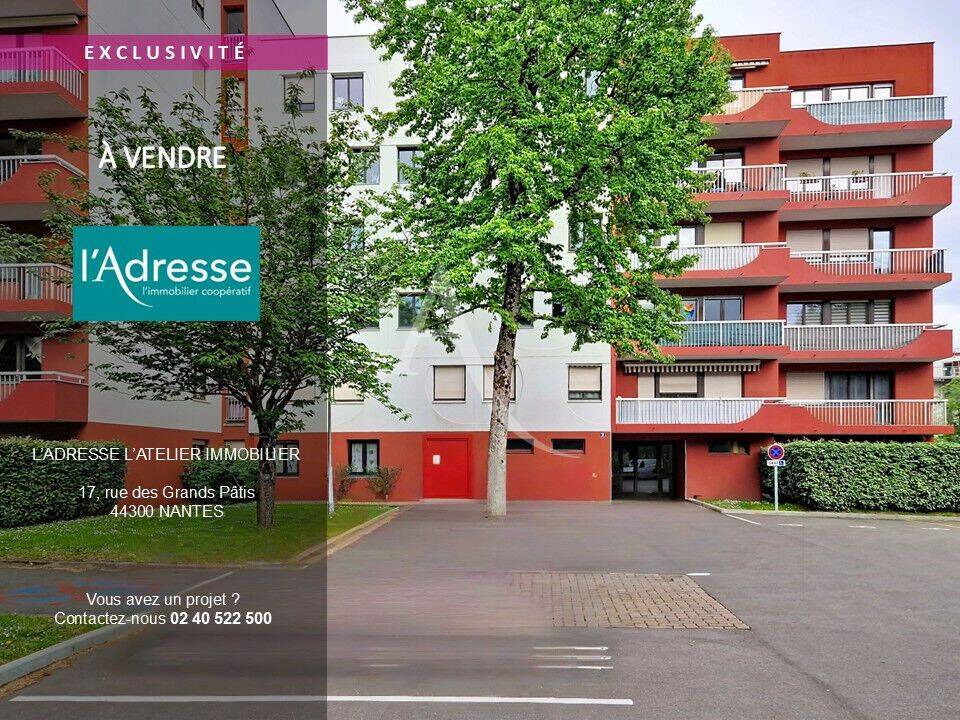Appartement 3 pièces 64 m² · à Nantes · 64 m² · 187 500 €