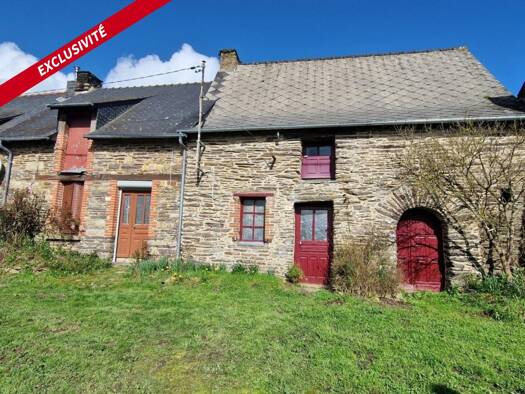 Maison à vendre 149 600 € 3 pièces 2 chambres 72 m² 1 424 m² de terrain La Chapelle-Bouëxic 35330