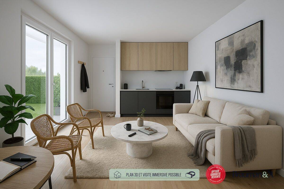 Appartement 1 pièce 34 m² · à Rouen · 34 m² · 125 900 €